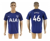 Tottenham Hotspur #46 Amos Away Soccer Club Jersey1