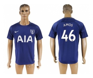 Tottenham Hotspur #46 Amos Away Soccer Club Jersey1