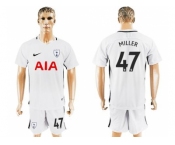 Tottenham Hotspur #47 Miller White Home Soccer Club Jersey