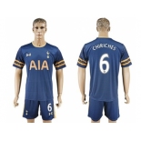 Tottenham Hotspur #6 Chiriches Away Soccer Club Jersey