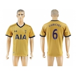 Tottenham Hotspur #6 Chiriches Sec Away Soccer Club Jersey