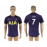 Tottenham Hotspur #7 Son Sec Away Soccer Club Jersey