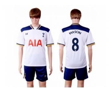 Tottenham Hotspur #8 Mason White Home Soccer Club Jersey