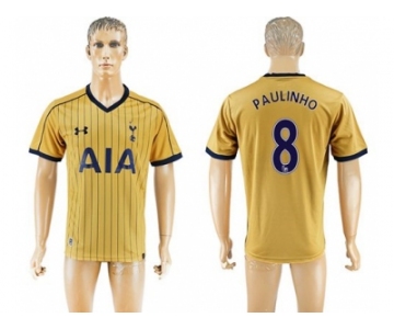 Tottenham Hotspur #8 Paulinho Sec Away Soccer Club Jersey