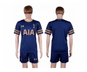 Tottenham Hotspur Blank Away Soccer Club Jersey4