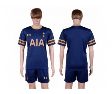 Tottenham Hotspur Blank Away Soccer Club Jersey4