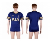 Tottenham Hotspur Blank Away Soccer Club Jersey5