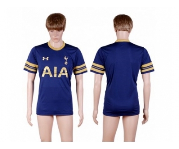 Tottenham Hotspur Blank Away Soccer Club Jersey5