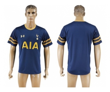 Tottenham Hotspur Blank Away Soccer Club Jersey6