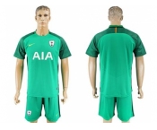 Tottenham Hotspur Blank Green Goalkeeper Soccer Club Jersey