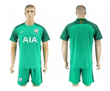 Tottenham Hotspur Blank Green Goalkeeper Soccer Club Jersey