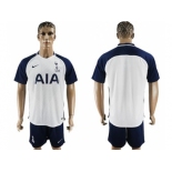 Tottenham Hotspur Blank White Home Soccer Club Jersey1