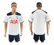 Tottenham Hotspur Blank White Home Soccer Club Jersey2