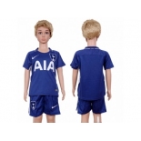 Tottenham Hotspur Blank Away Kid Soccer Club Jersey