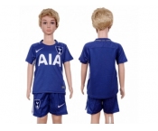 Tottenham Hotspur Blank Away Kid Soccer Club Jersey