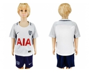 Tottenham Hotspur Blank Home Kid Soccer Club Jersey1