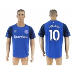 Everton #10 Lukaku Home Soccer Club Jersey1