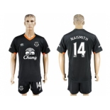 Everton #14 Naismith Away Soccer Club Jersey