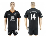 Everton #14 Naismith Away Soccer Club Jersey