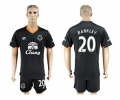 Everton #20 Barkley Away Soccer Club Jersey