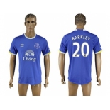 Everton #20 Barkley Home Soccer Club Jersey1