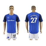 Everton #27 Browning Home Soccer Club Jersey