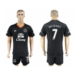 Everton #7 Mcgeady Away Soccer Club Jersey