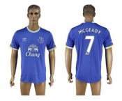 Everton #7 Mcgeady Home Soccer Club Jersey1