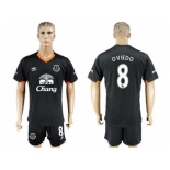 Everton #8 Oviedo Away Soccer Club Jersey