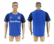 Everton Blank Home Soccer Club Jersey1