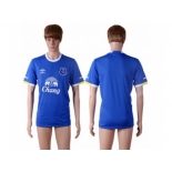 Everton Blank Home Soccer Club Jersey3