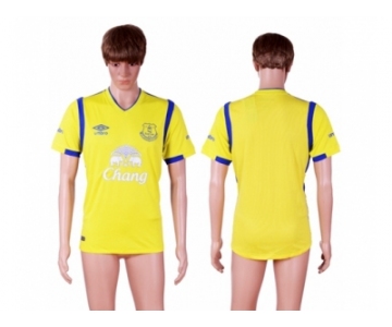 Everton Blank Sec Away Soccer Club Jersey