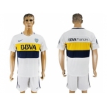 Boca Juniors Blank Away Soccer Club Jersey1