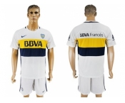 Boca Juniors Blank Away Soccer Club Jersey1