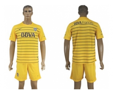 Boca Juniors Blank Away Soccer Club Jersey2