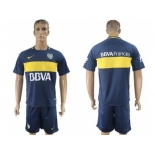 Boca Juniors Blank Home Soccer Club Jersey1