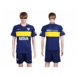 Boca Juniors Blank Home Soccer Club Jersey2