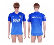 Boca Juniors Blank Sec Away Soccer Club Jersey1