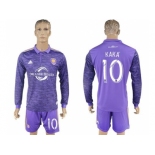 Orlando City SC #10 Kaka Home Long Sleeves Soccer Club Jersey