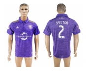 Orlando City SC #2 Spector Home Soccer Club Jersey1