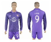 Orlando City SC #9 Larin Home Long Sleeves Soccer Club Jersey