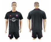 Orlando City SC Blank Black Goalkeeper Soccer Club Jersey