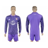 Orlando City SC Blank Home Long Sleeves Soccer Club Jersey