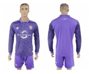 Orlando City SC Blank Home Long Sleeves Soccer Club Jersey