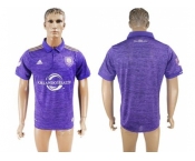 Orlando City SC Blank Home Soccer Club Jersey1