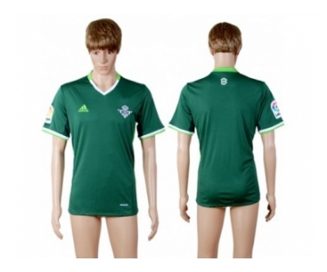 Real Betis Blank Away Soccer Club Jersey