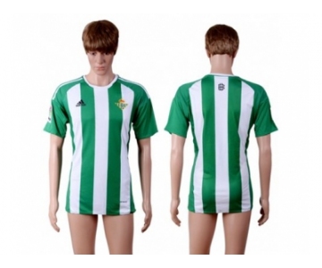 Real Betis Blank Home Soccer Club Jersey