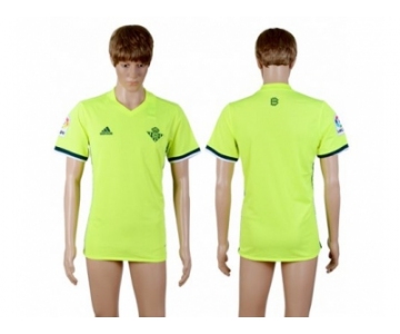 Real Betis Blank Sec Away Soccer Club Jersey