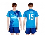 Real Madrid #15 Theo Sec Away Soccer Club Jersey