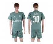 Real Madrid #30 Luca Green Goalkeeper Soccer Club Jersey